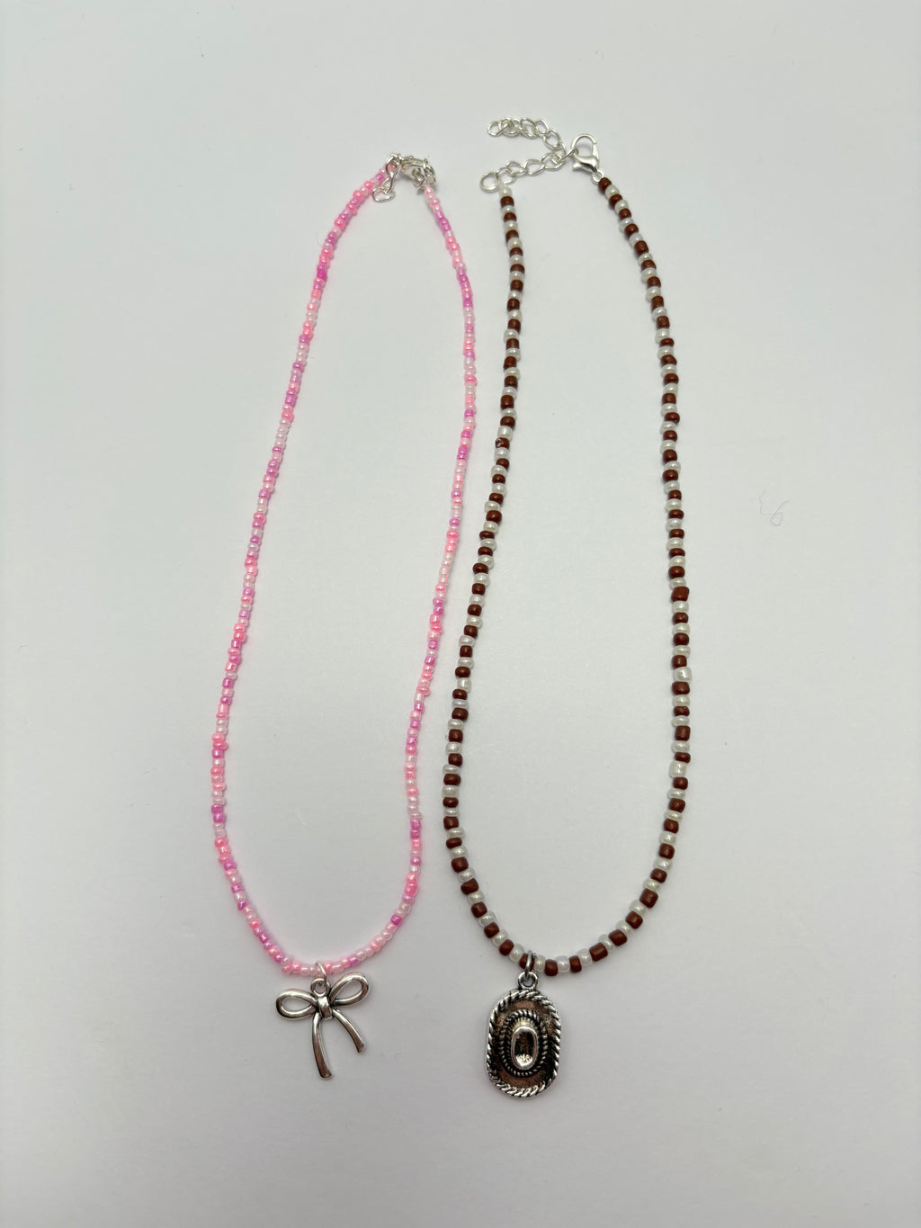 Beaded Charm Necklaces