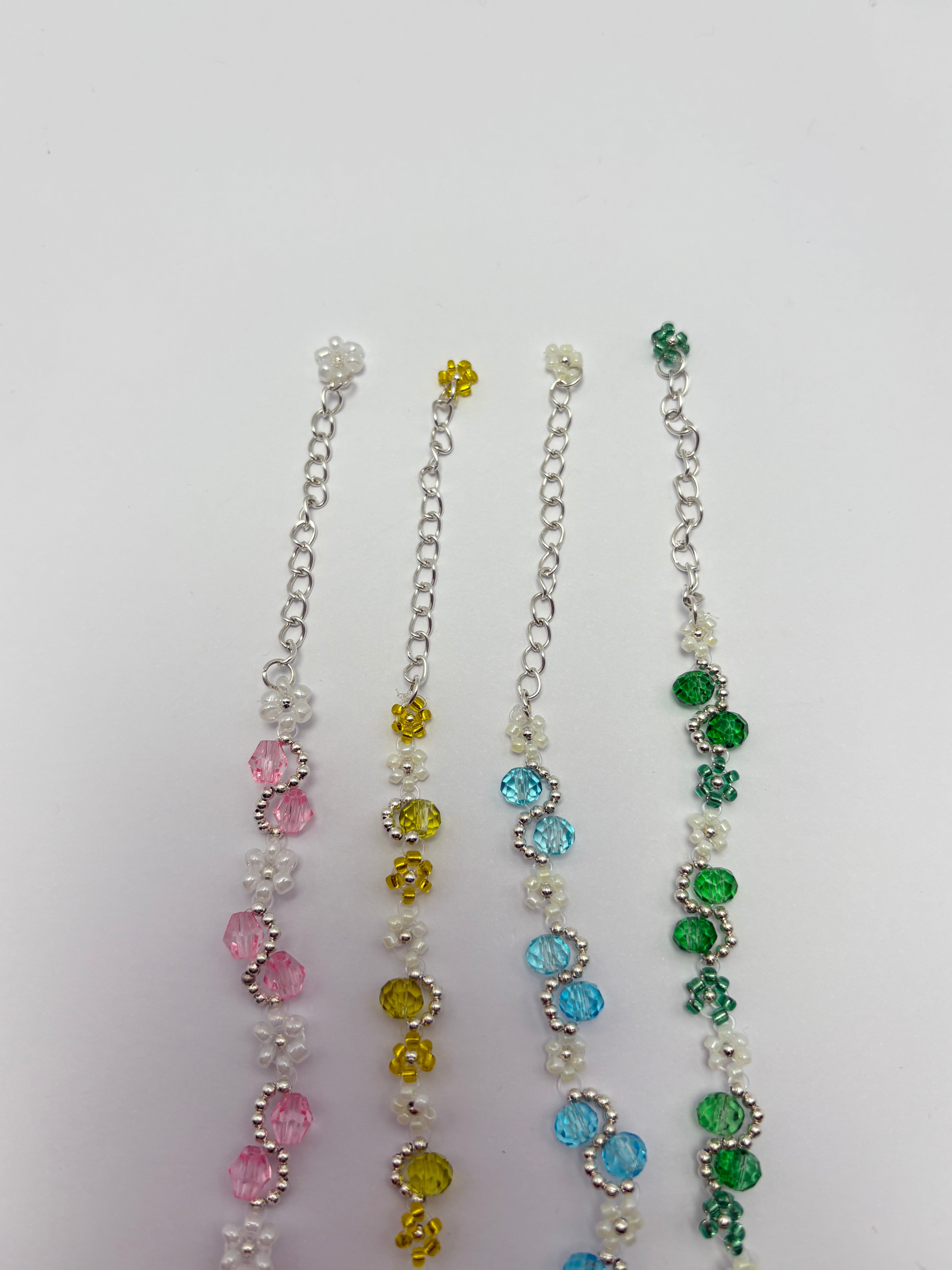 Daisy Bracelets ( Silver )